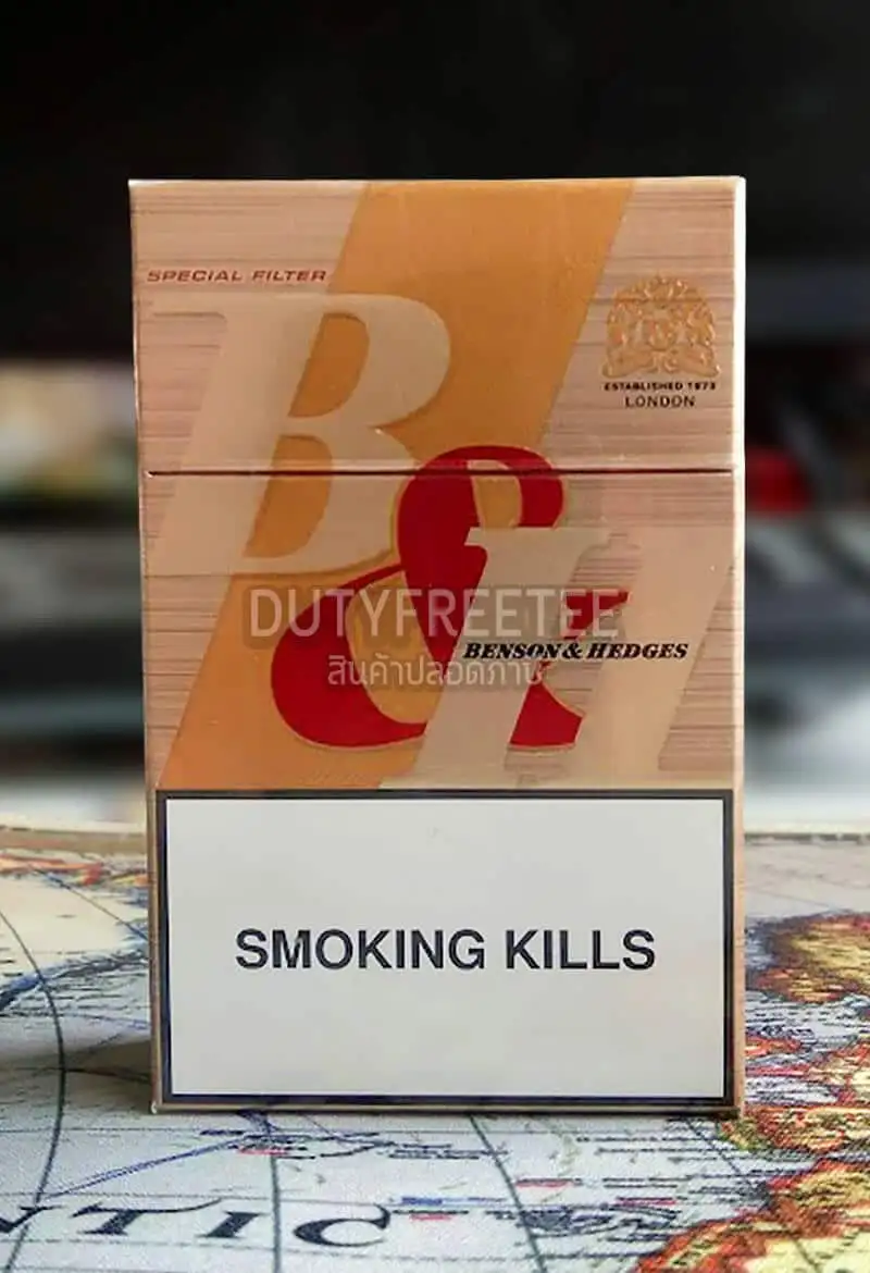 Benson & Hedges Gold Special Filter (London Based)