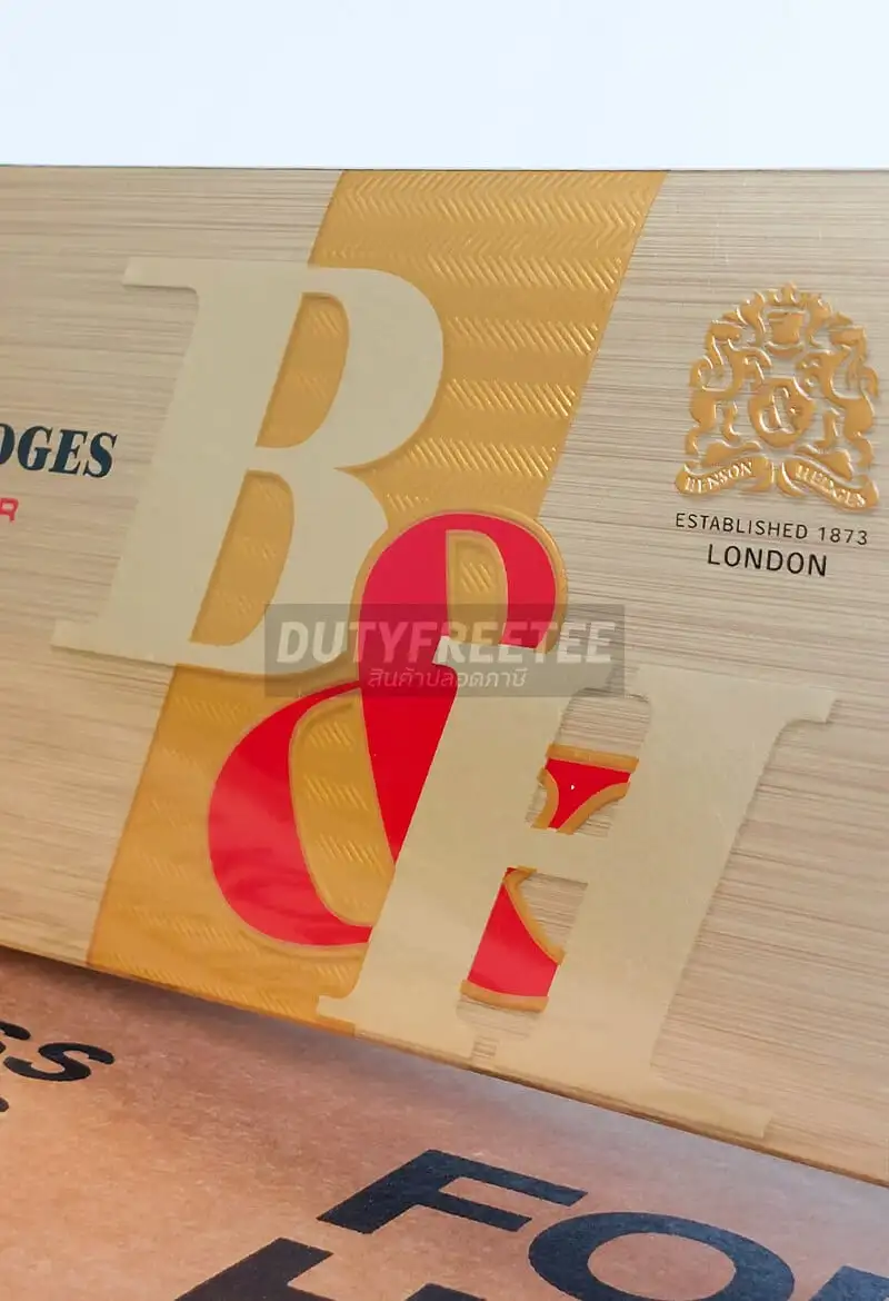 Benson & Hedges Gold Special Filter (London Based)